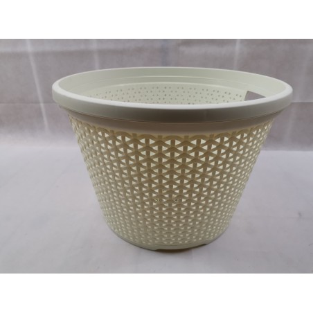 Rattan kerek ruháskosár